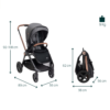 Duo Chicco Mysa c/ First Seat Recline Black Satin c/ Base Isofix Full 360 Autobrinca Online