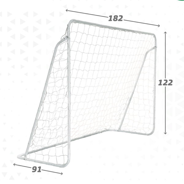 Baliza de Futebol Metálica c/ Target 182cm Autobrinca Online