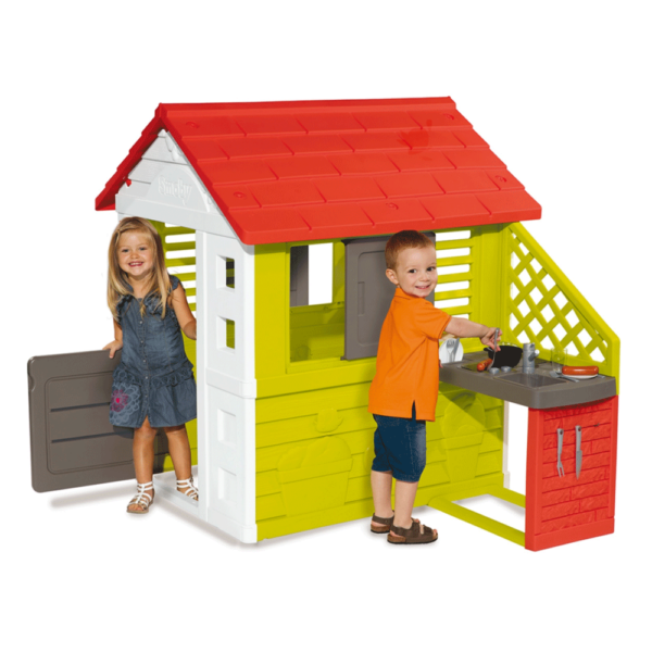 Casa Nature c/ Cozinha Smoby Autobrinca Online