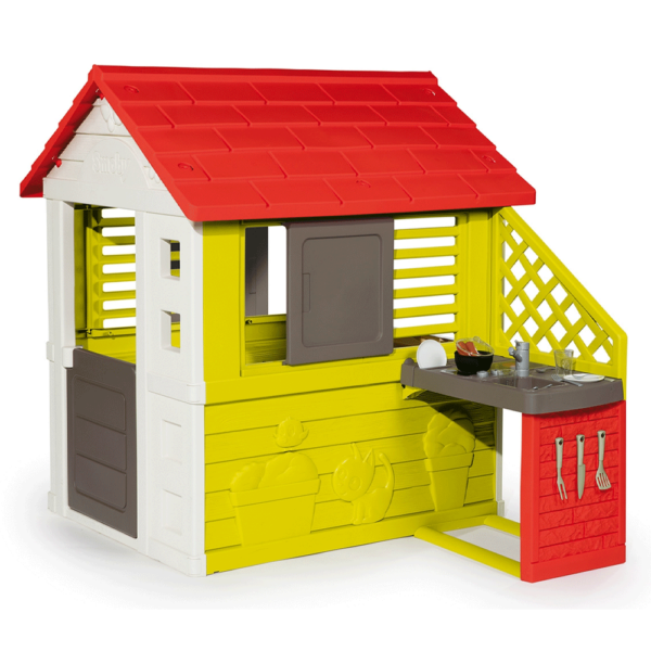 Casa Nature c/ Cozinha Smoby Autobrinca Online