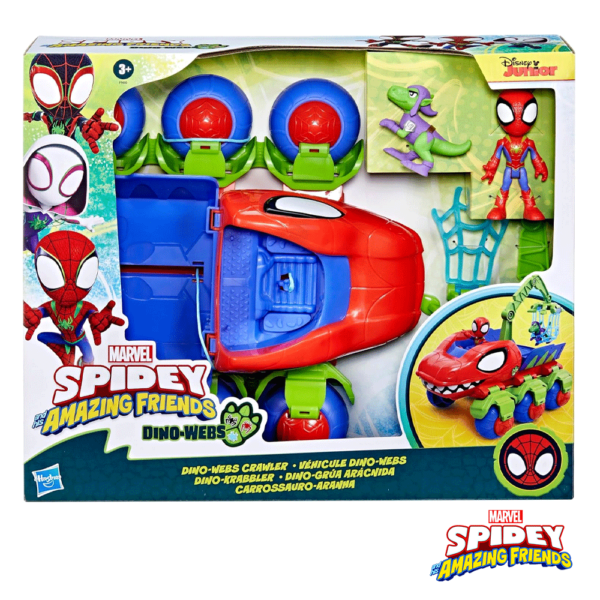 Spidey Dino-Webs Carrossauro Aranha c/ Figura Autobrinca Online