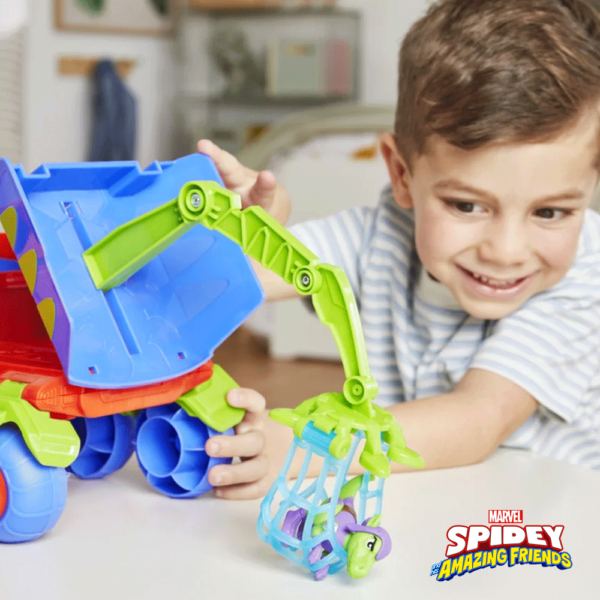 Spidey Dino-Webs Carrossauro Aranha c/ Figura Autobrinca Online
