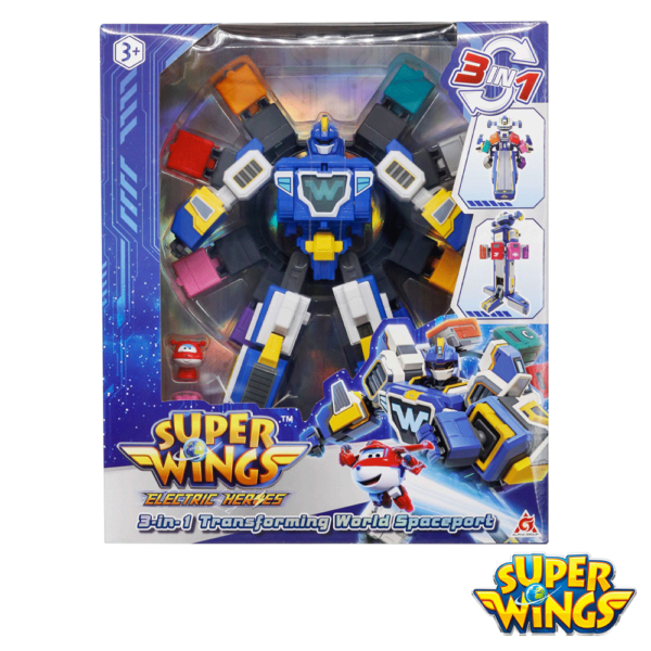 Super Wings – Robot Transforming Spaceport Autobrinca Online
