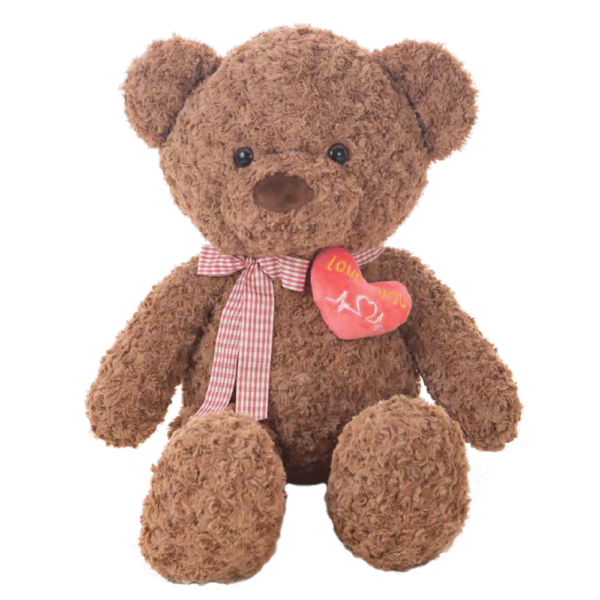 Urso Peluche Love You Castanho 135cm Autobrinca Online