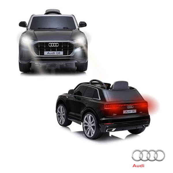 Audi Q8 Preto 12V c/ Controlo Remoto Autobrinca Online