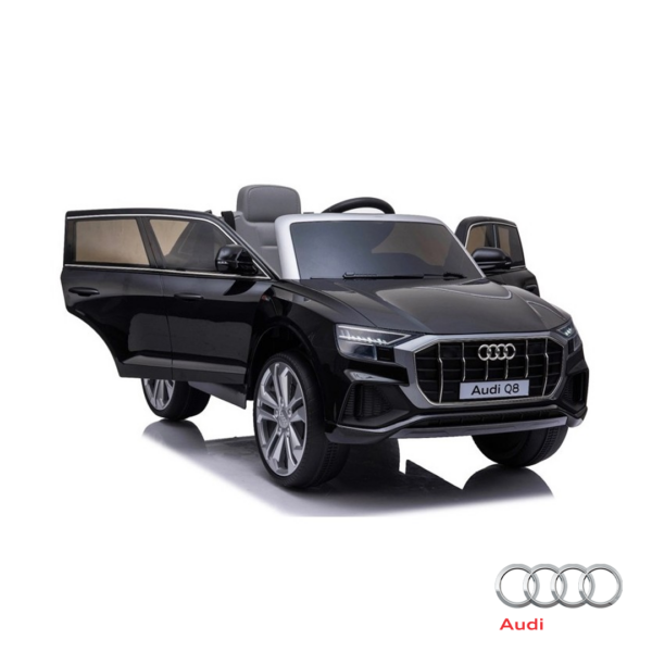 Audi Q8 Preto 12V c/ Controlo Remoto Autobrinca Online