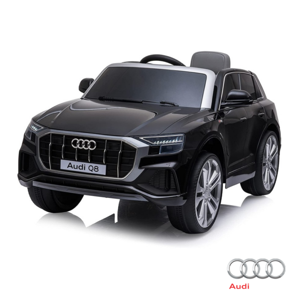 Audi Q8 Preto 12V c/ Controlo Remoto Autobrinca Online