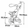 Triciclo Smoby Baby Driver Rosa Autobrinca Online