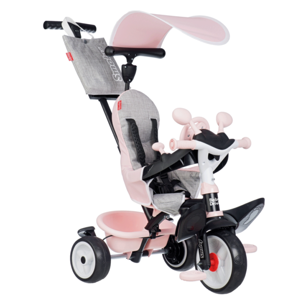 Triciclo Smoby Baby Driver Rosa Autobrinca Online
